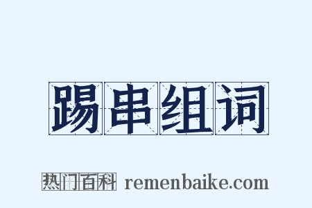 踢串组词是什么意思的图片